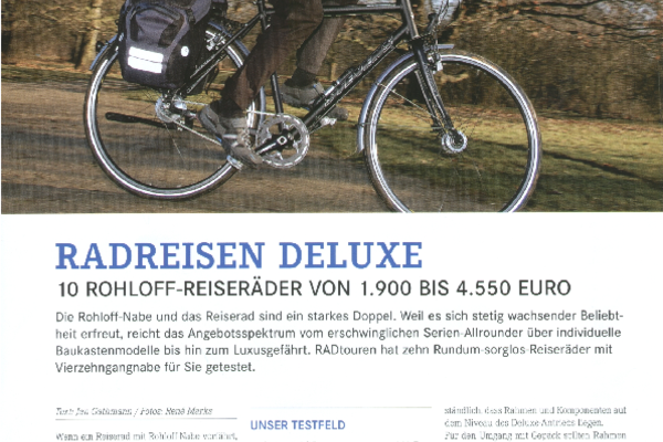 Radreise Deluxe + Rohloff Kaufberatung 