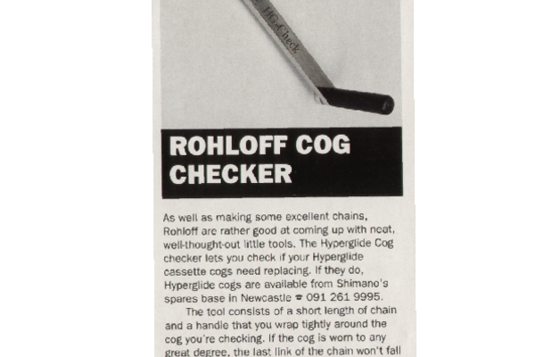 Rohloff COG Checker
