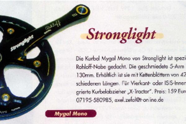 Stronglight Rohloff Kurbel